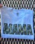 Woods Camo MAMA Crewneck - Ash