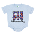 All American Boy Duck Calls Bubble Romper
