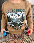 Ducks Bucks N’ Trucks Crewneck - Brown