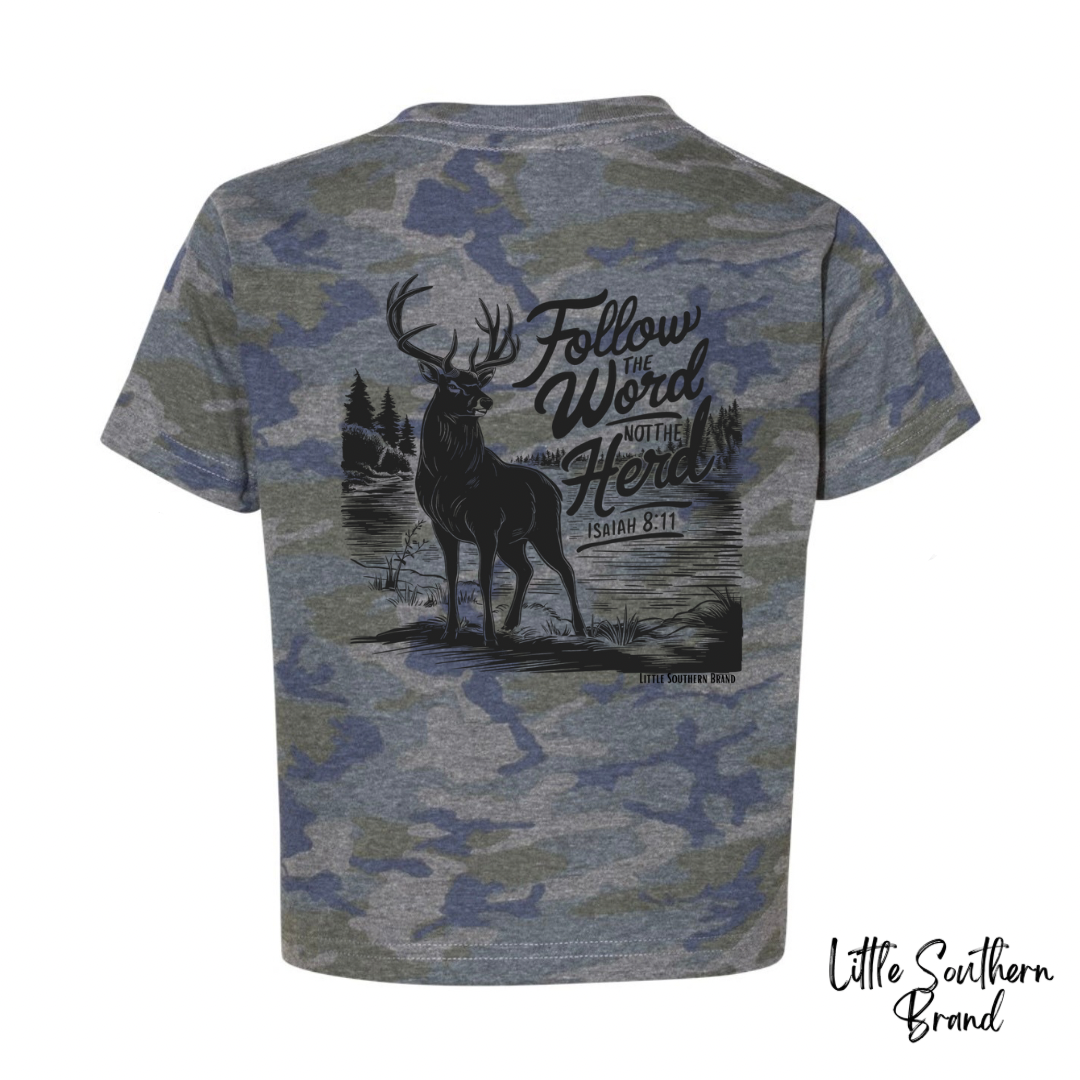 Follow The Word Short Sleeve - vintage camo