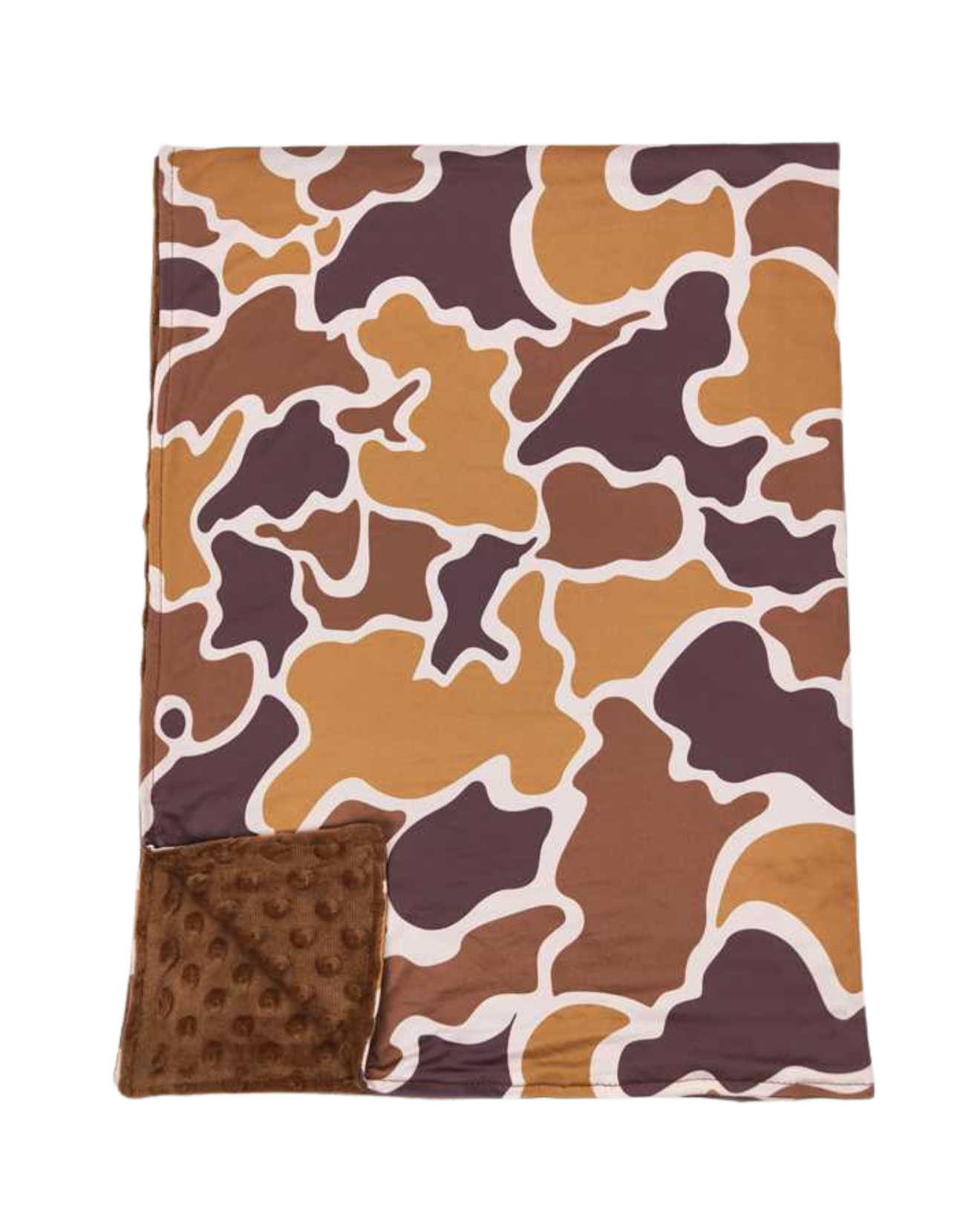 Brown Camo Blanket