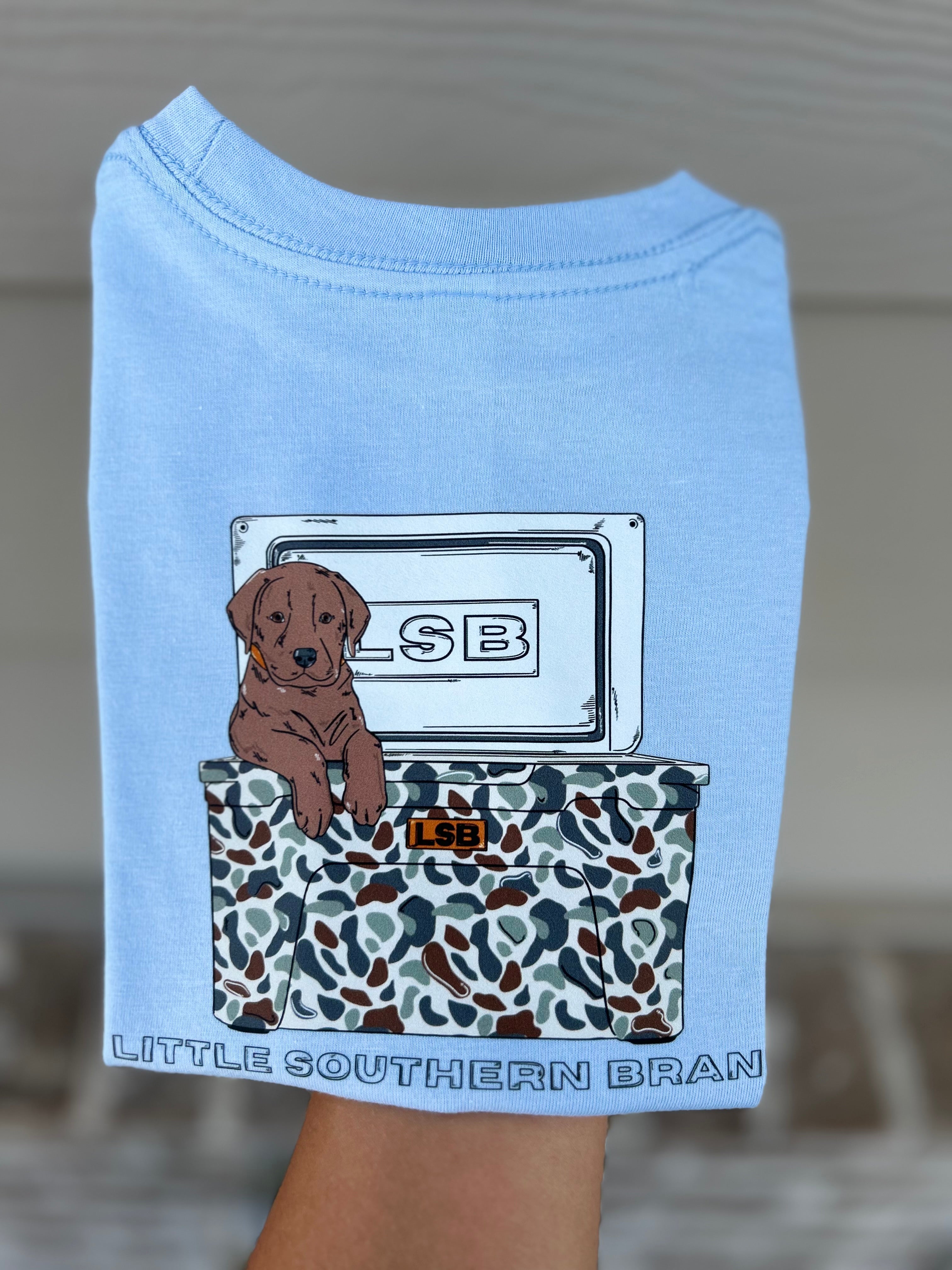 Cooler Pup T-shirt - Light Blue