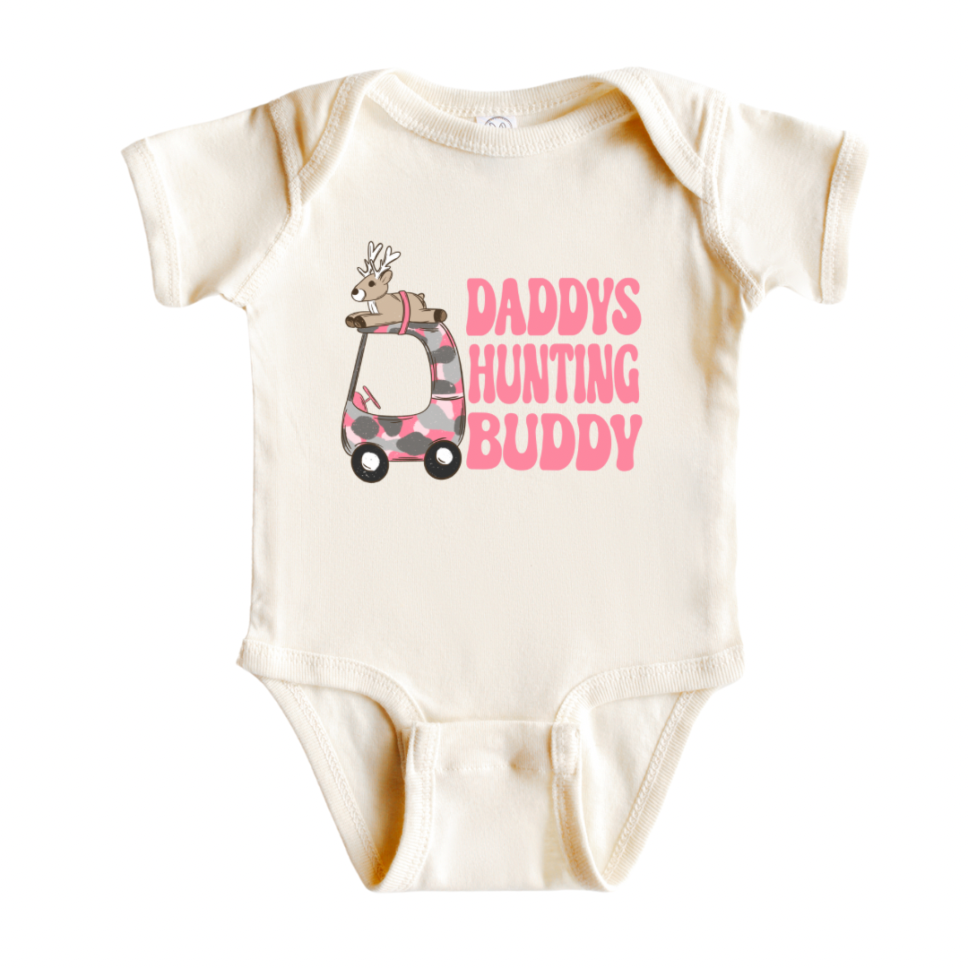Daddy's Hunting Buddy - Girls Onesie