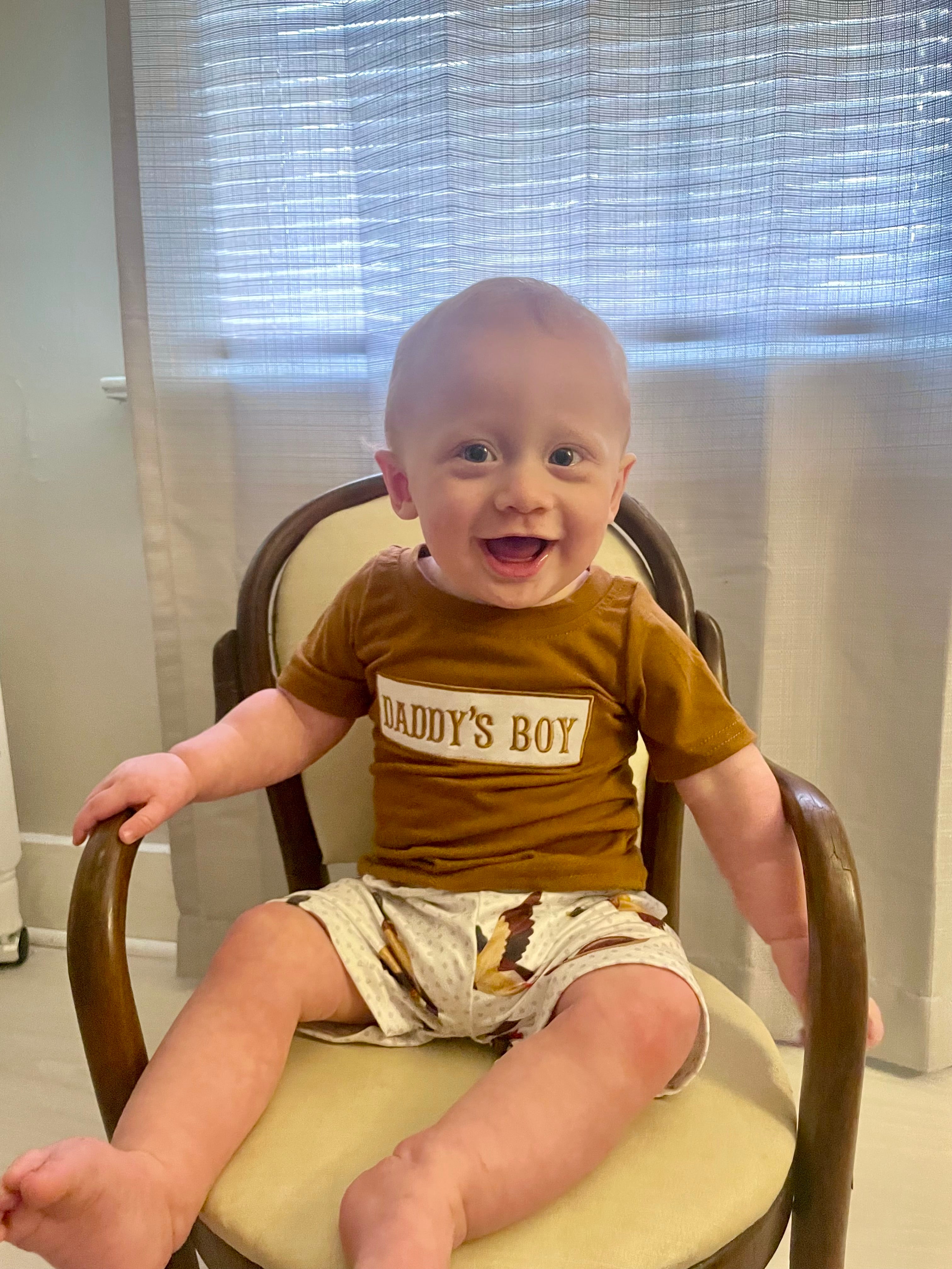 Embroidered Daddy’s Boy Set - Preorder