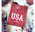 USA Flag | Crimson