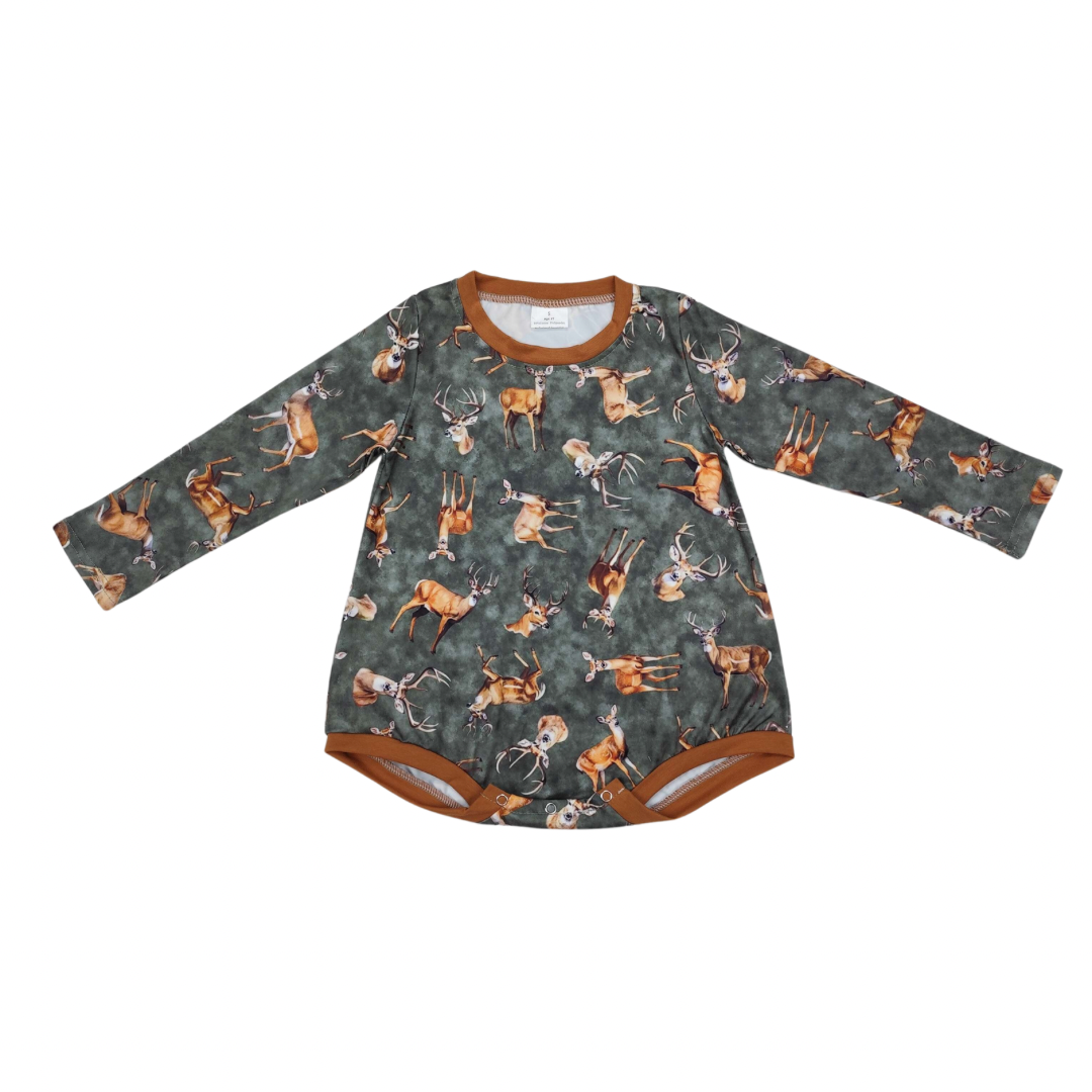 Deer Long Sleeve Bubble