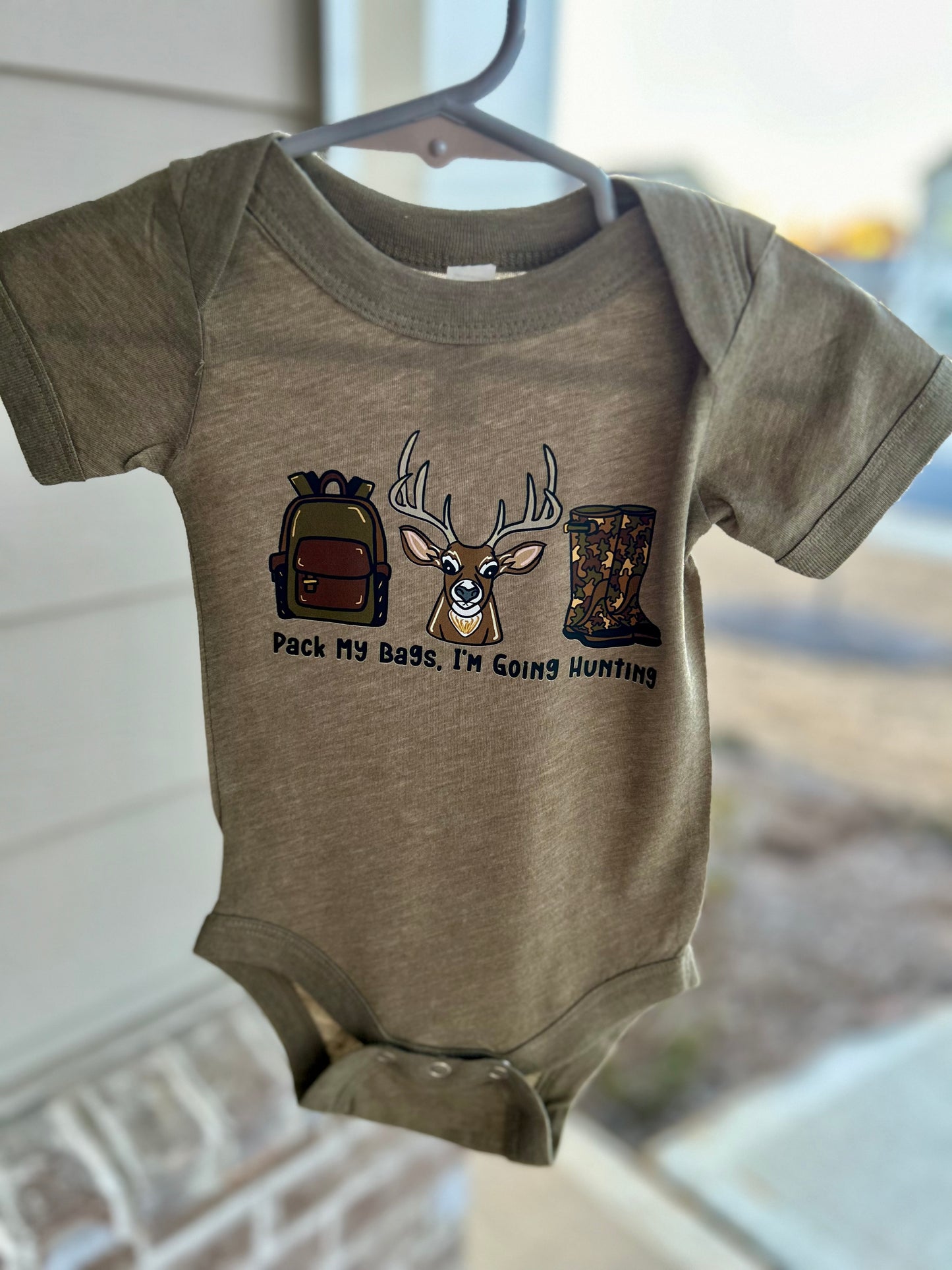 Pack My Bags Hunting Bodysuit