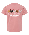 Easily Distracted By Chickens - Mauve