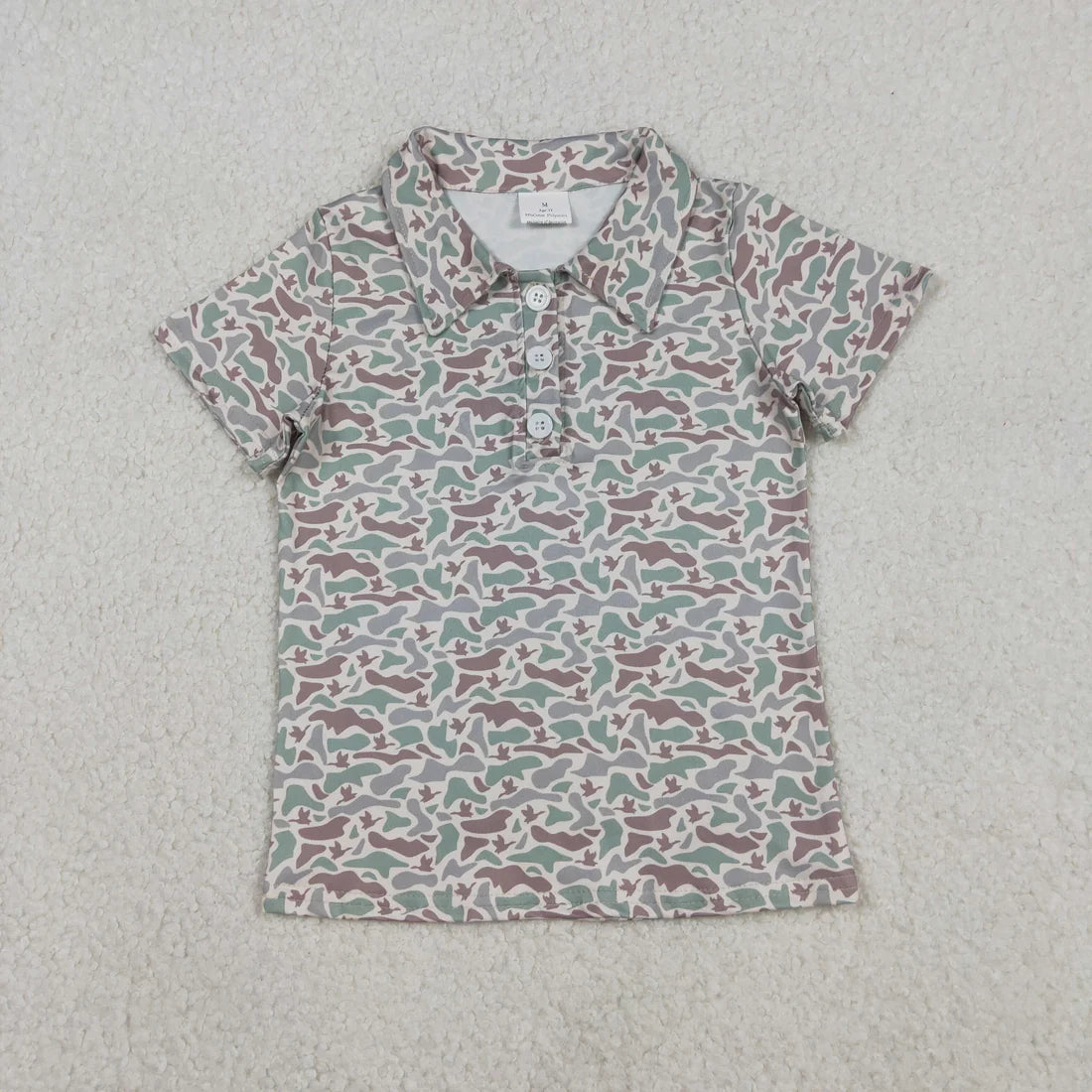 Duck Camo Button Up Shirt - Preorder