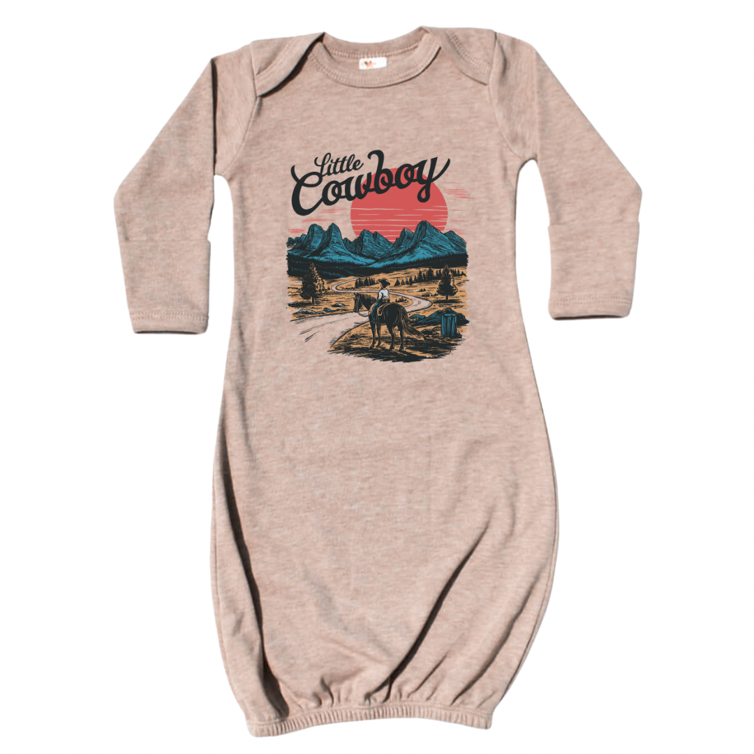Little Cowboy Gown