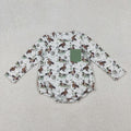 Ducks Long Sleeve Romper - Preorder