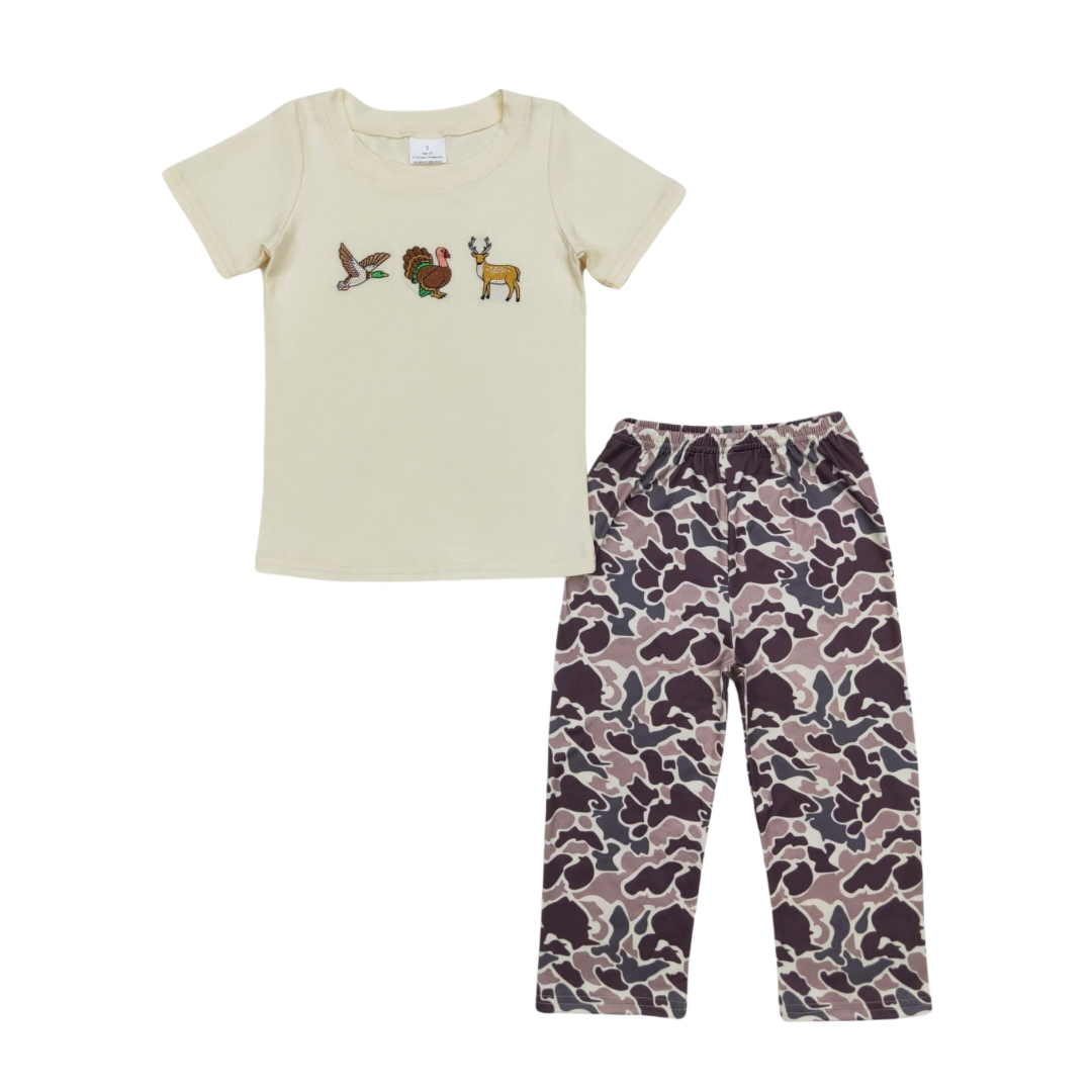 Duck, Turkey & Deer Pants Set