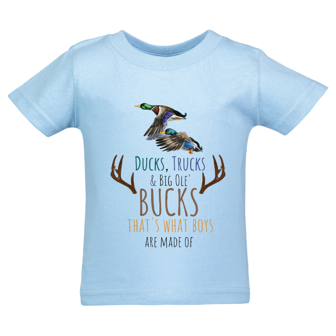 Ducks, Trucks & Bucks - Light Blue