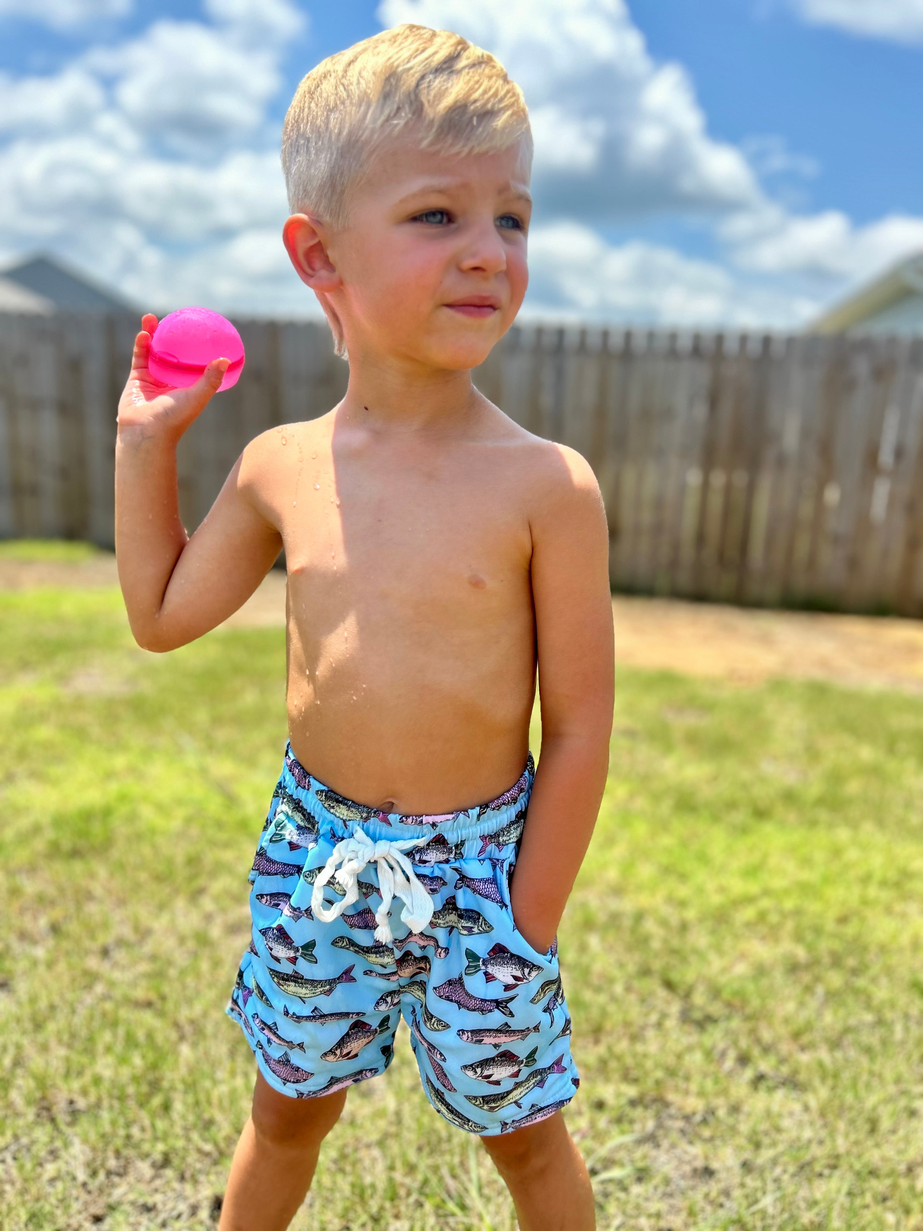 Going Fishing Swim Trunks - Preorder