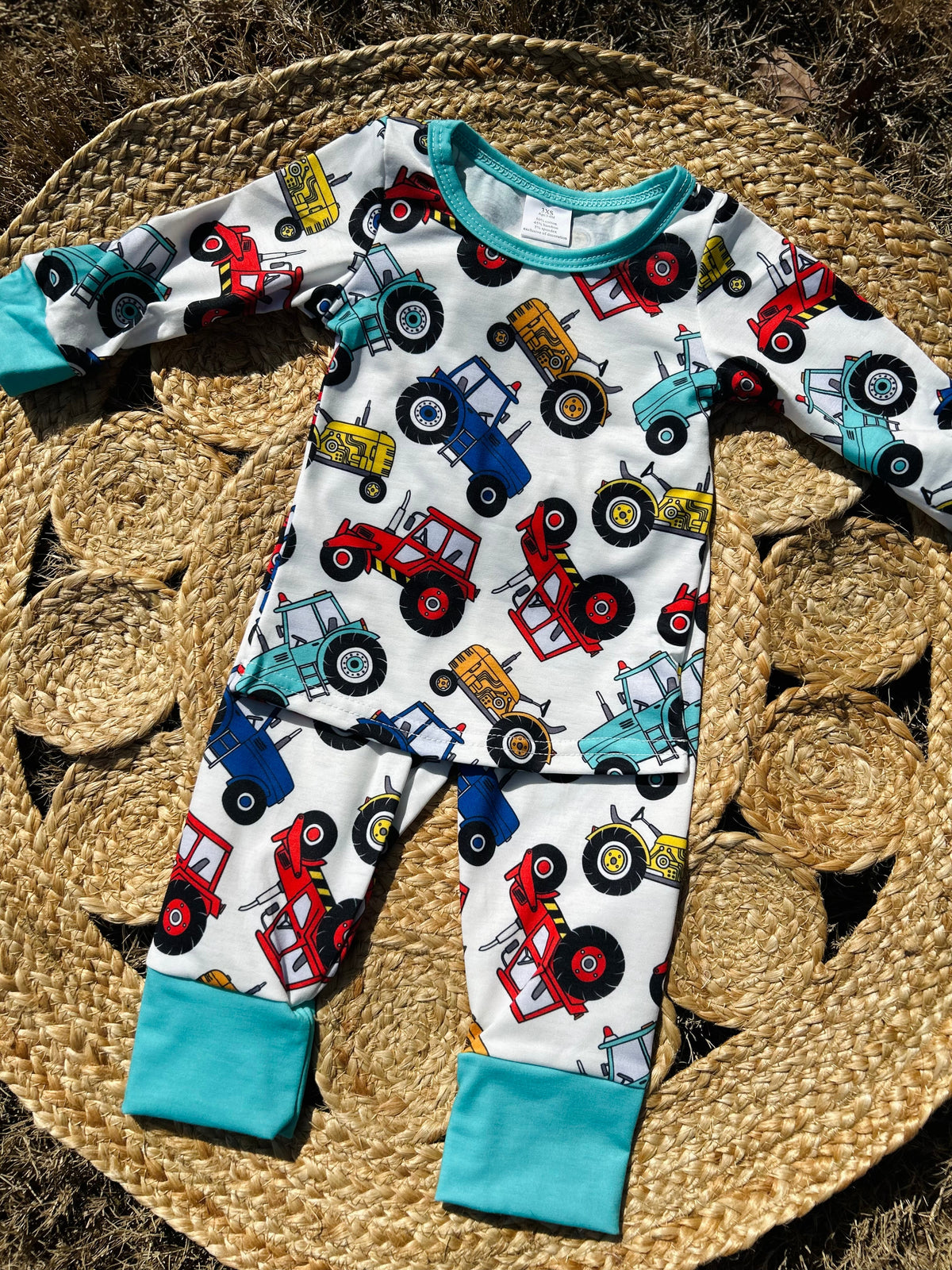 Tractor Cozy Set