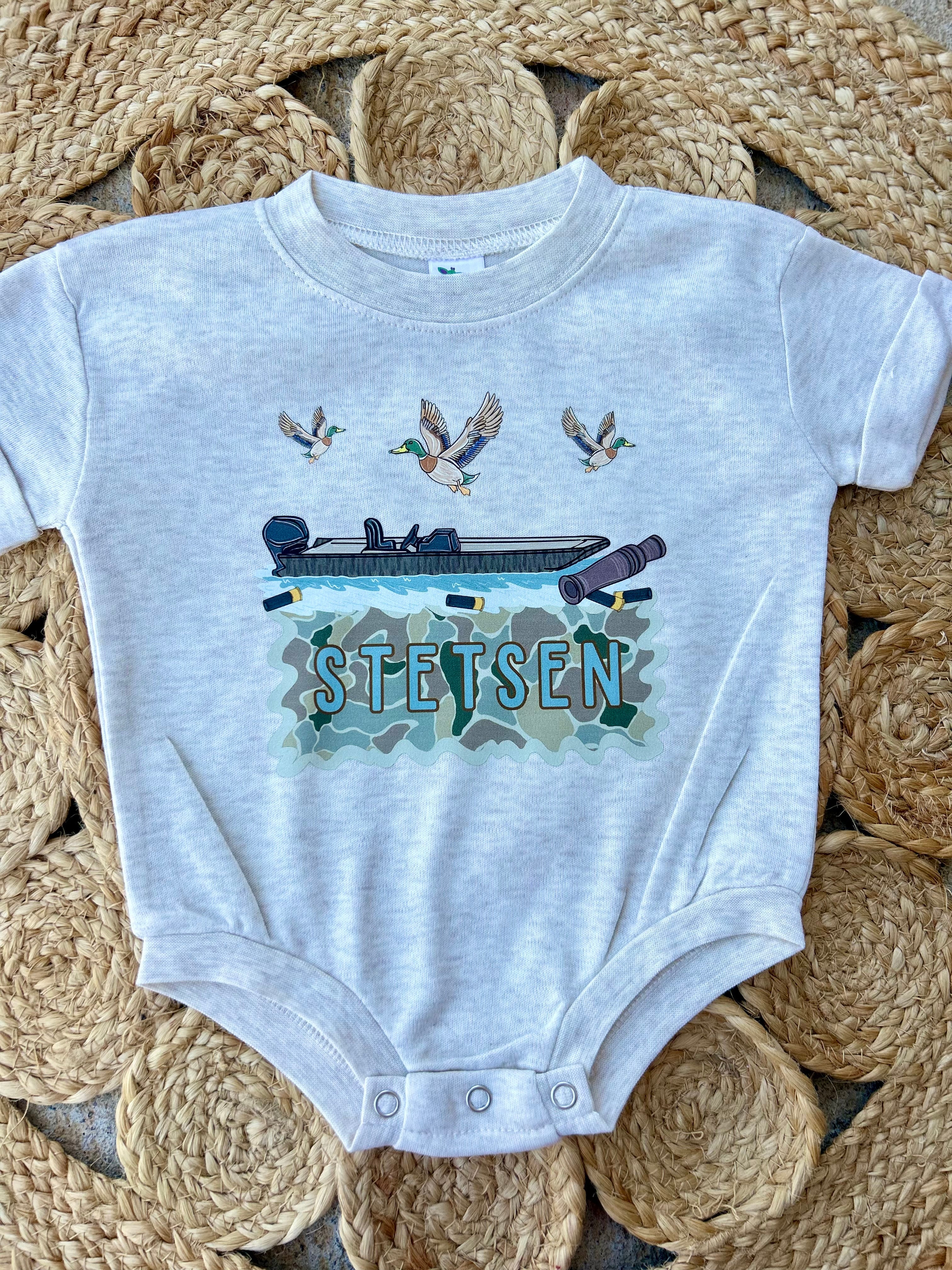 Duck Hunt Name Bubble - CUSTOM