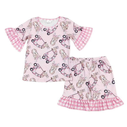 Pink Camo Coupe Cozy Set - Preorder