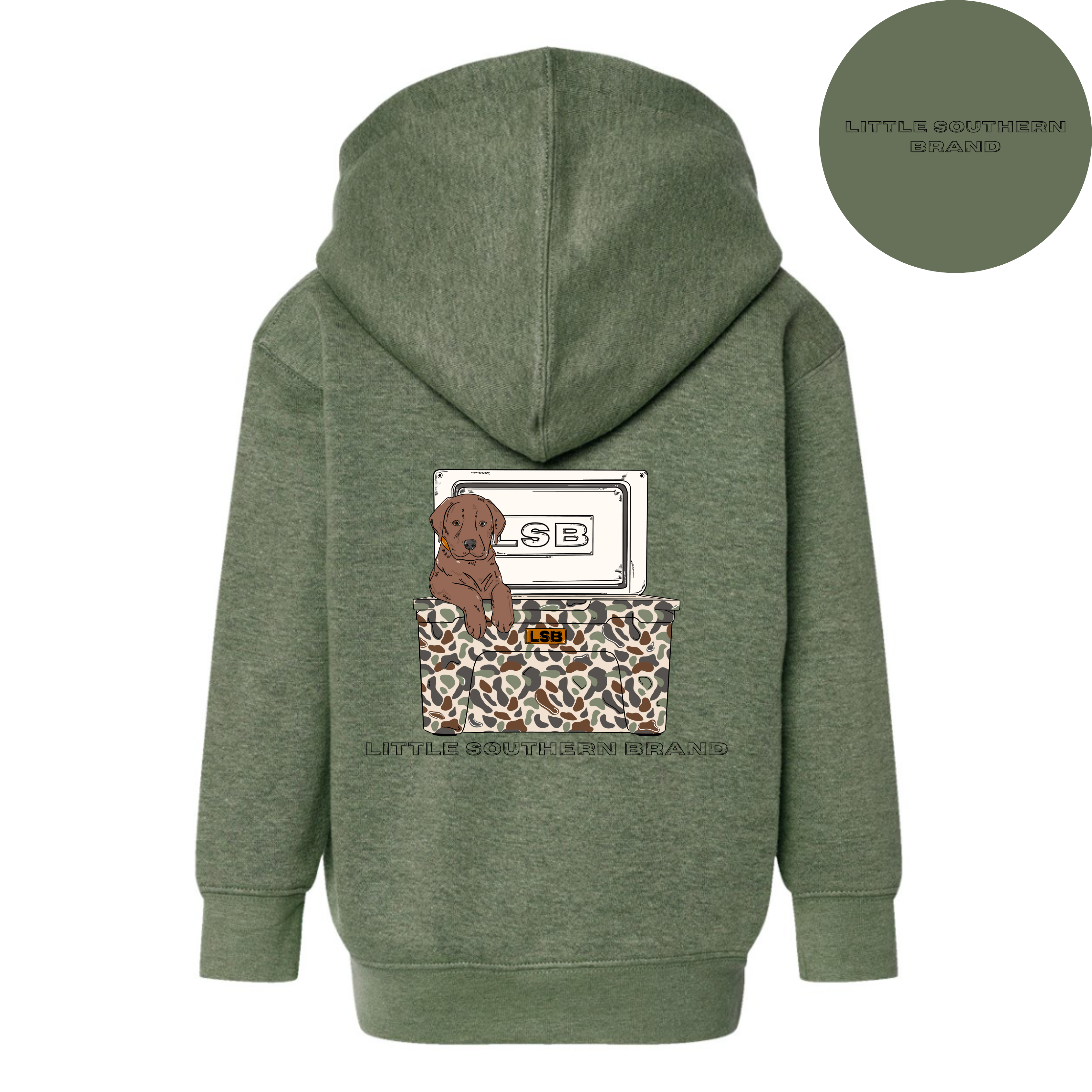 Cooler Pup Hoodie - Blackout Bamboo