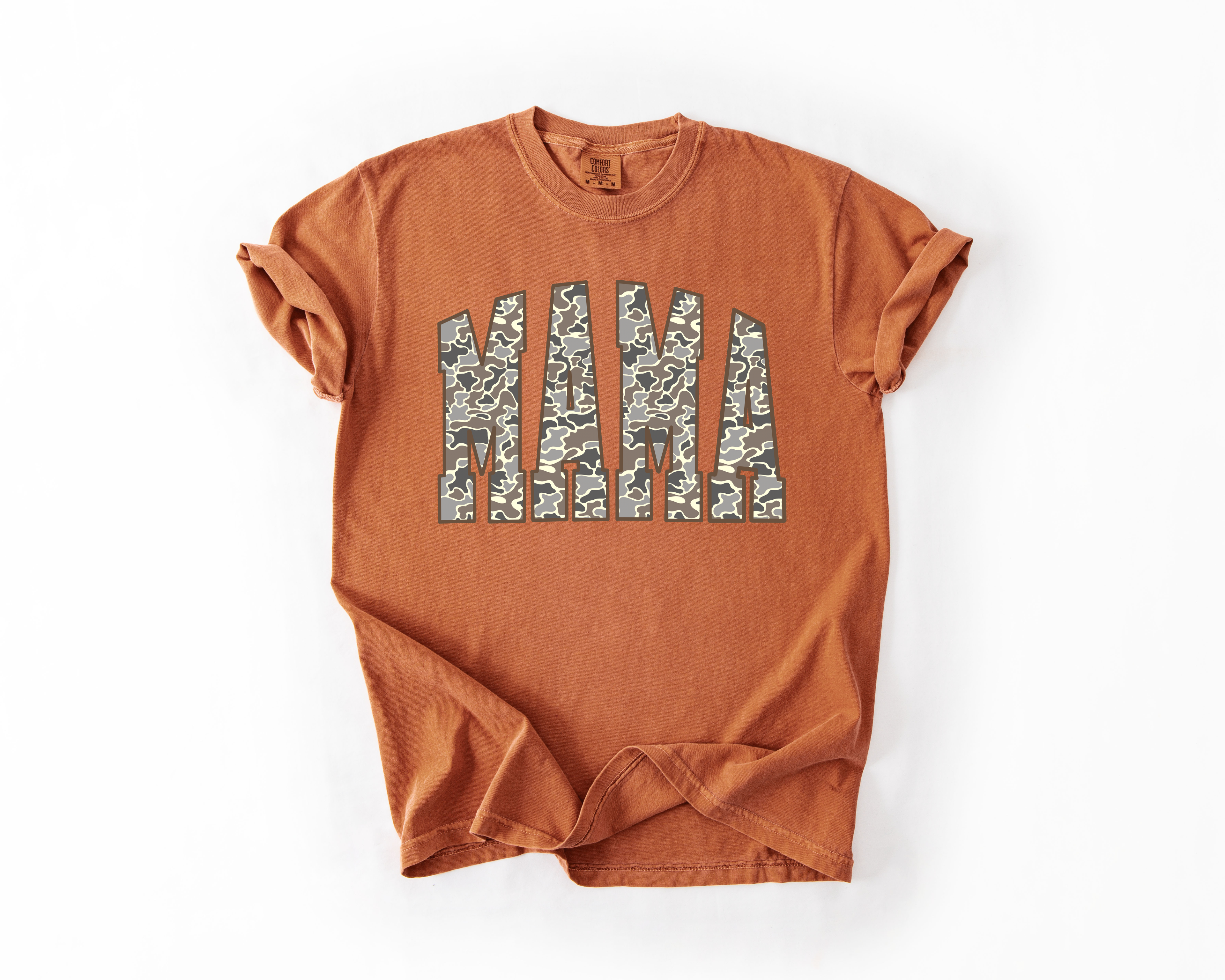 Camo MAMA Comfort Colors