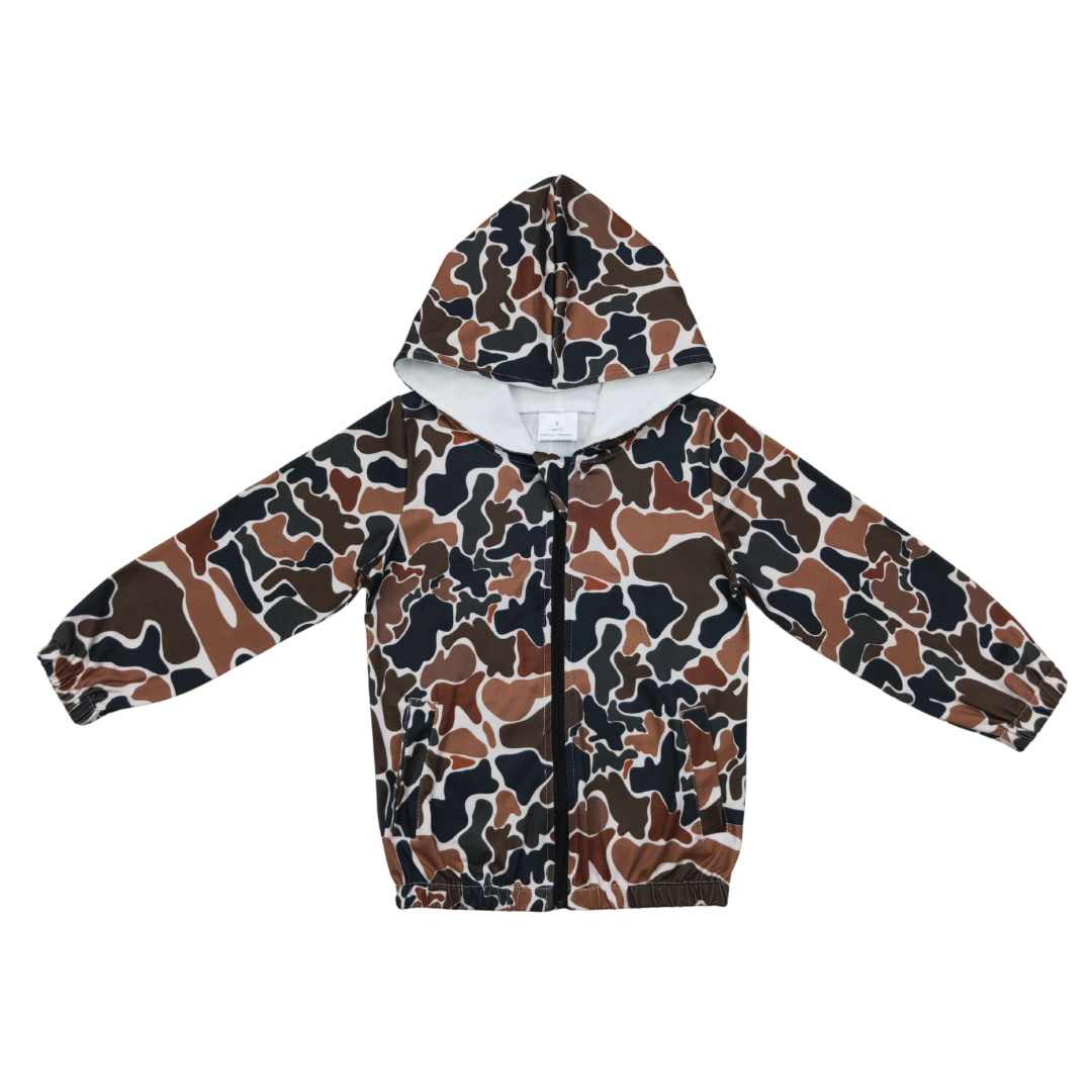 Retro Camo Hooded Jacket - Preorder
