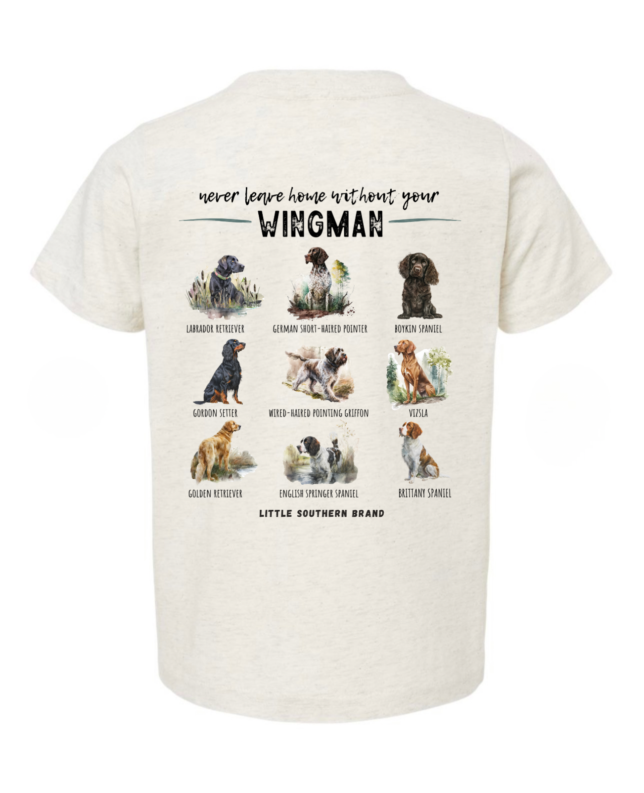 Never Leave Home Without Your Wingman - Natural Heather