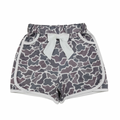Grey School Camo Bow Shorts