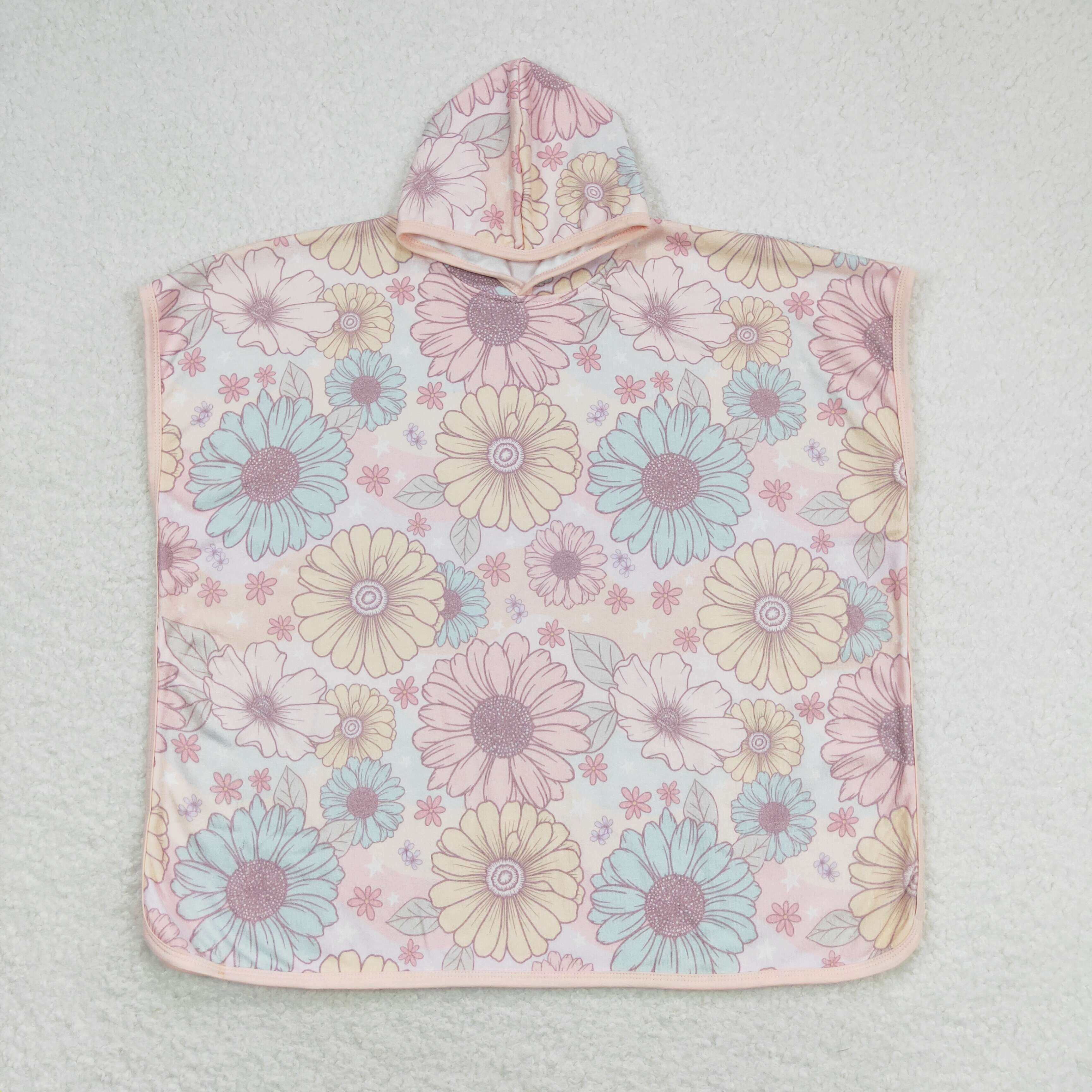Floral Hooded Towel - Preorder