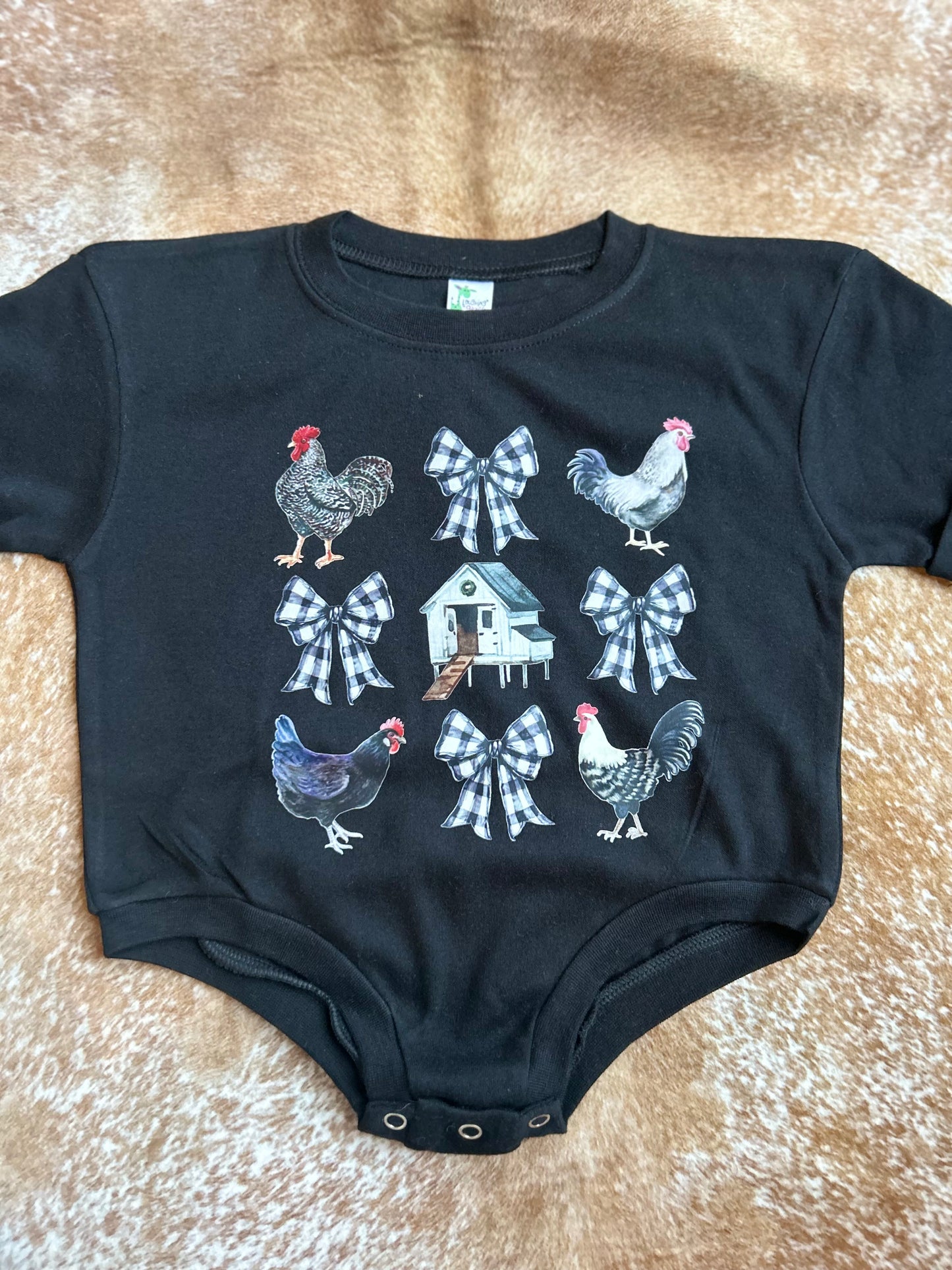 Chicken & Bows Bubble - 12/18