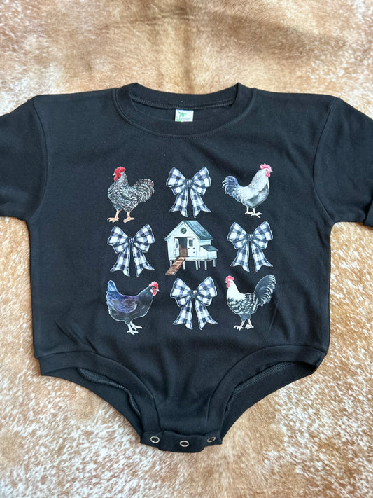 Chicken & Bows Bubble - 12/18