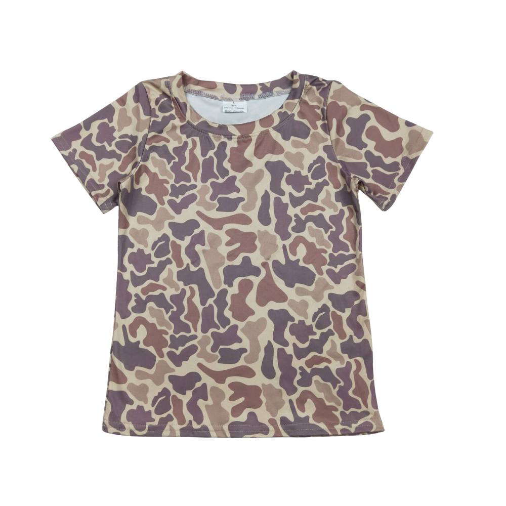 Tan Camo Short Sleeve - Preorder