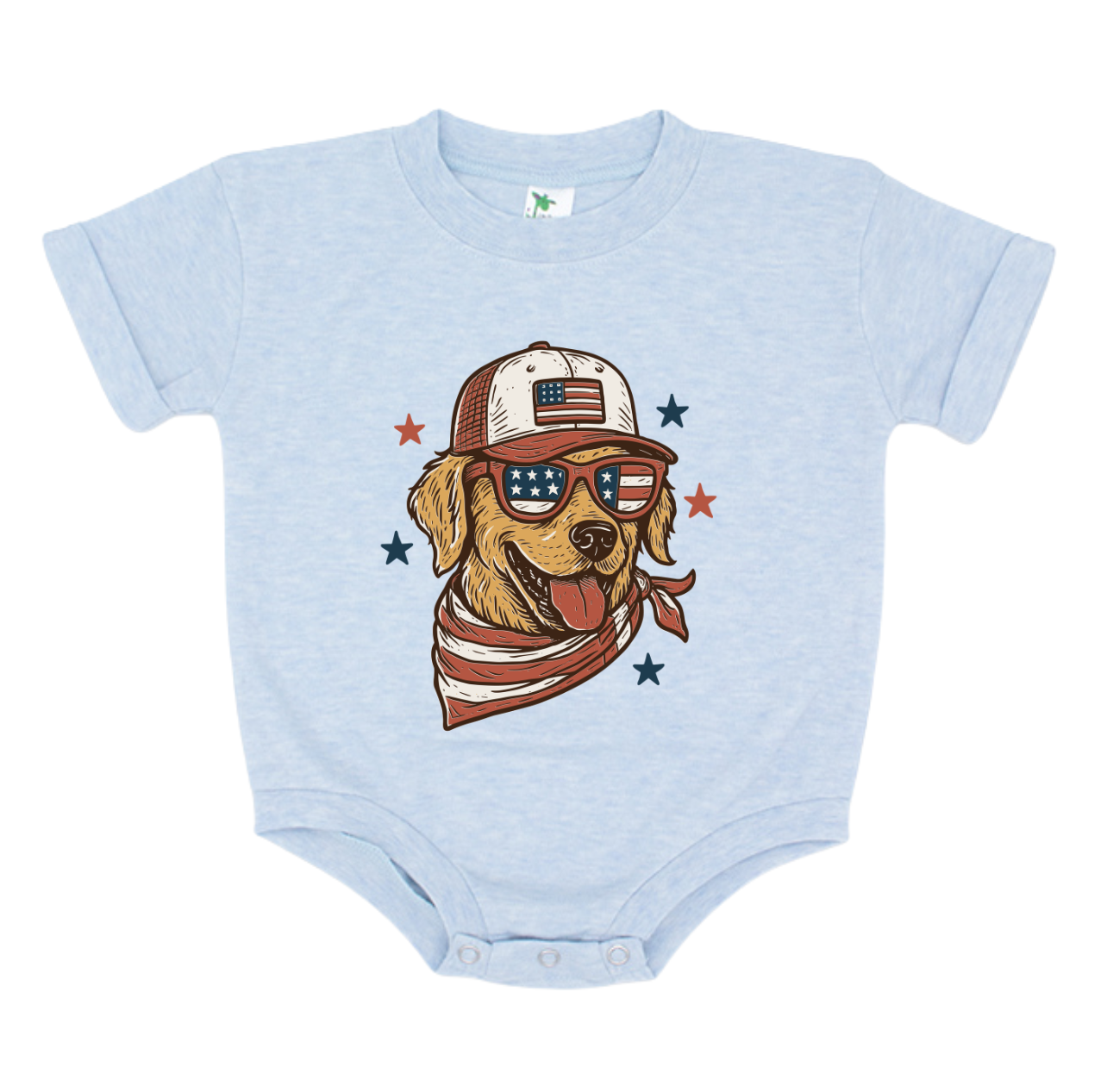 Patriot Retriever Bubble Romper