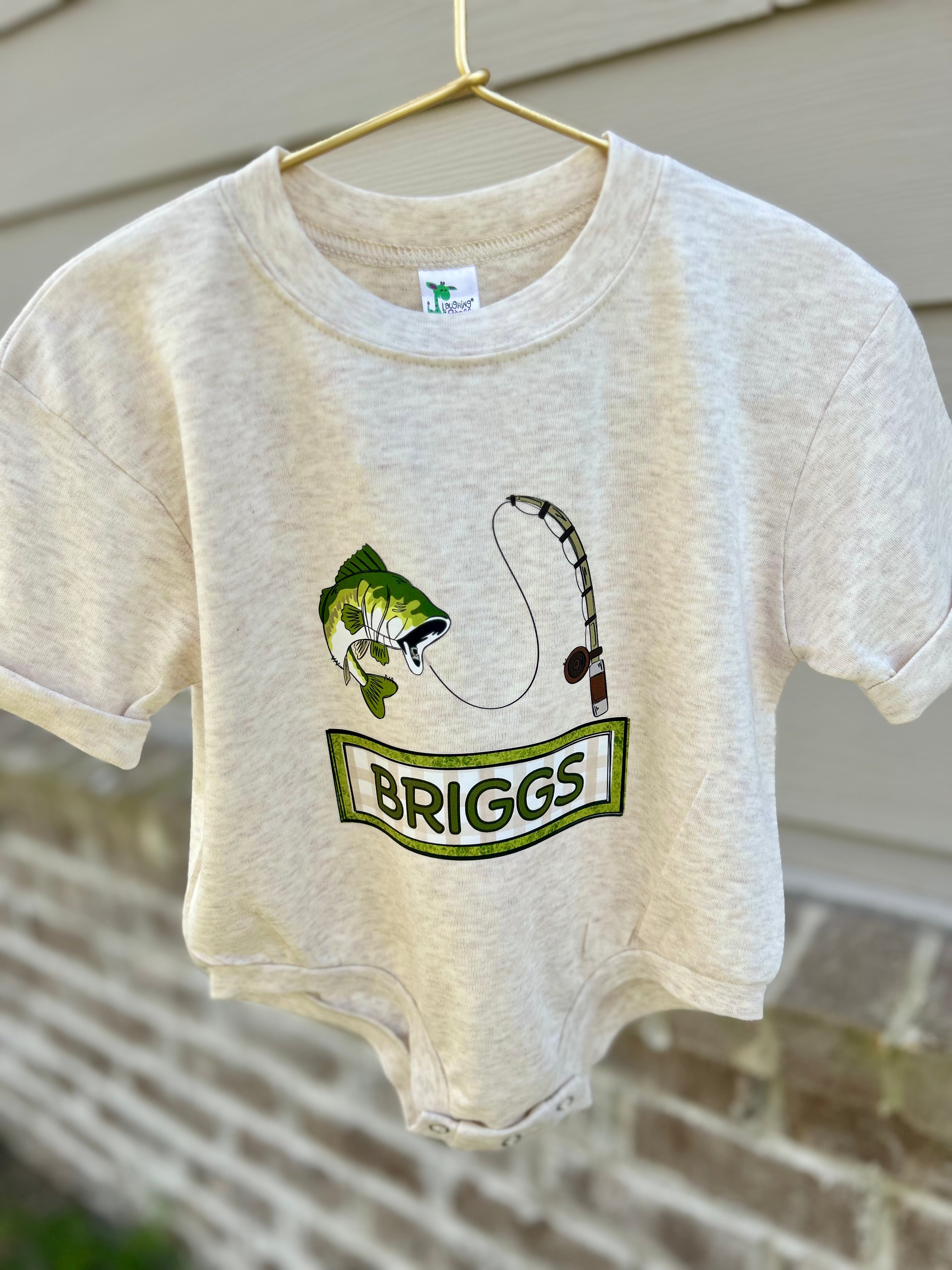 Bass Fishing Name Bubble *Custom*