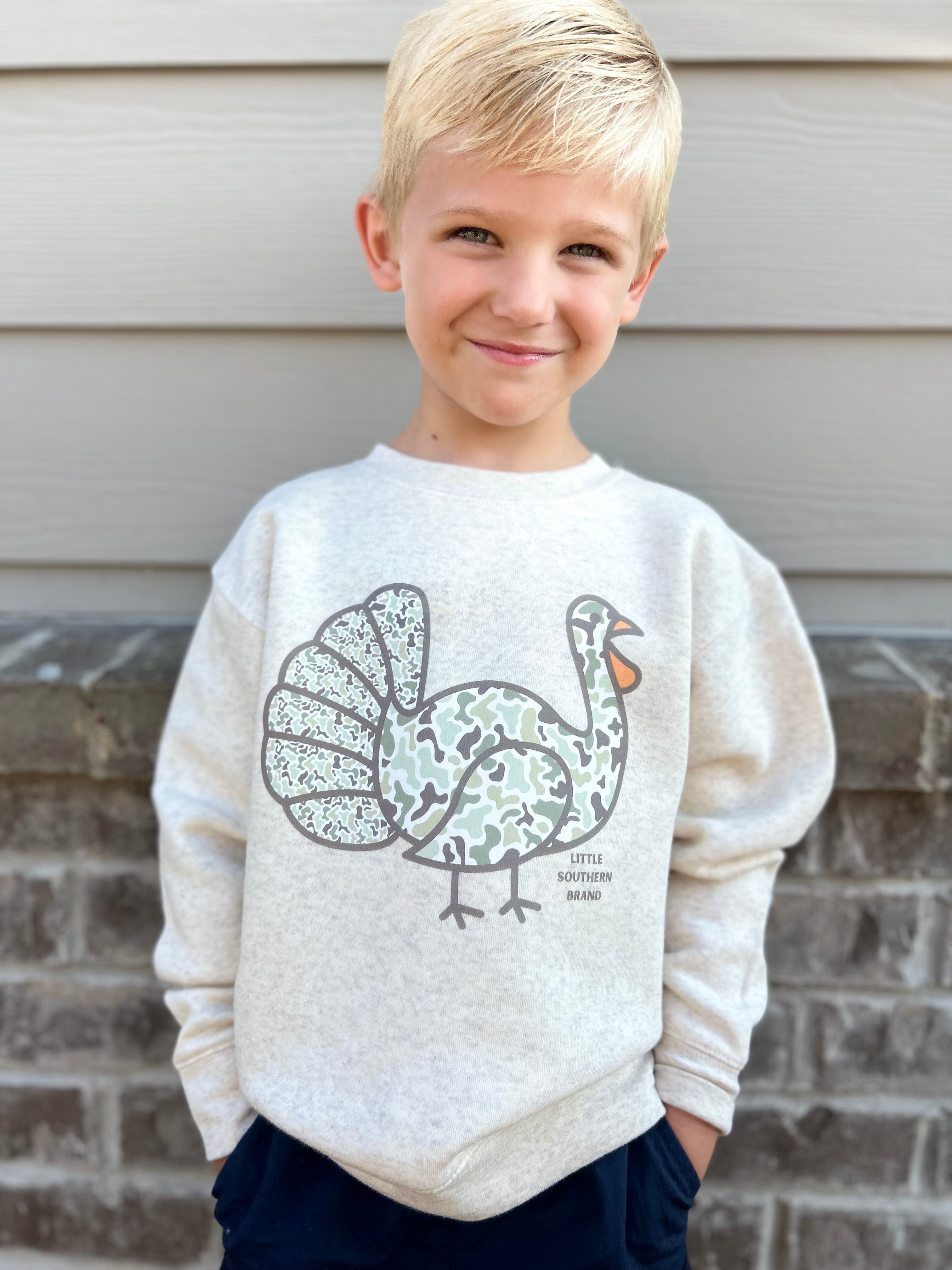 Camo Turkey Crewneck Sweatshirt