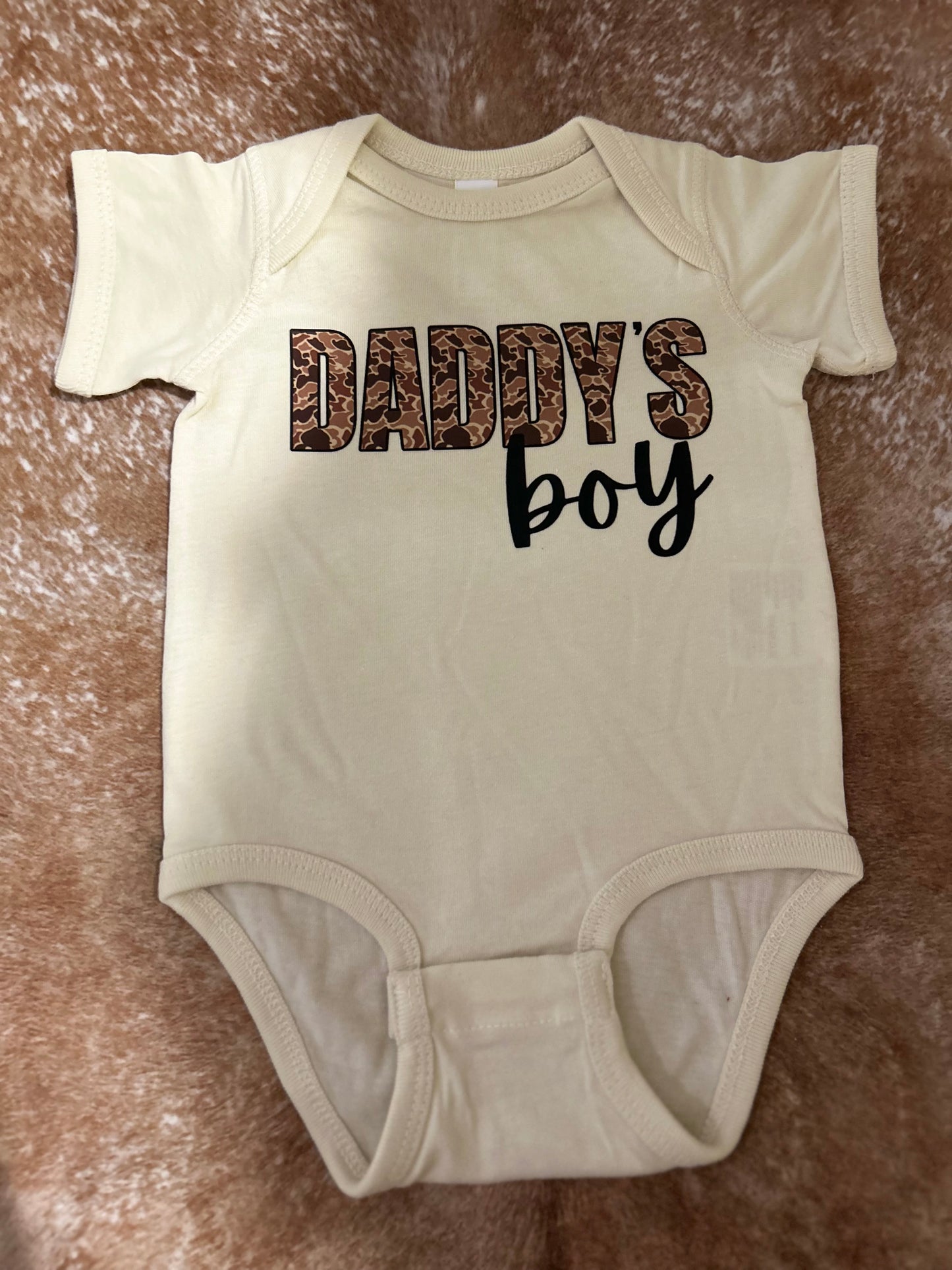 Daddy’s boy onesie - 6M