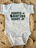 Camo Daddy’s Hunting Buddy Onesie