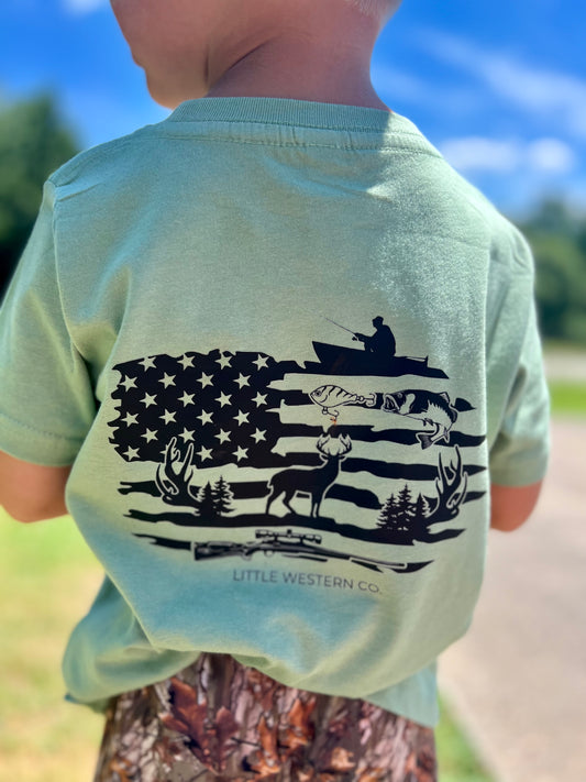 Fishing & Hunting Flag