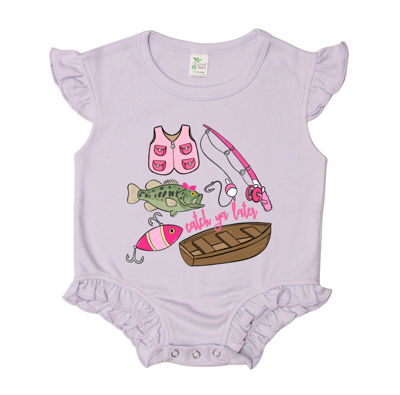 Catch Ya Later Ruffle Bubble | 2 colors