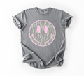 Camo Smiley Tee | Grey