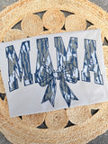 MAMA Camo Bow Tee - Tan