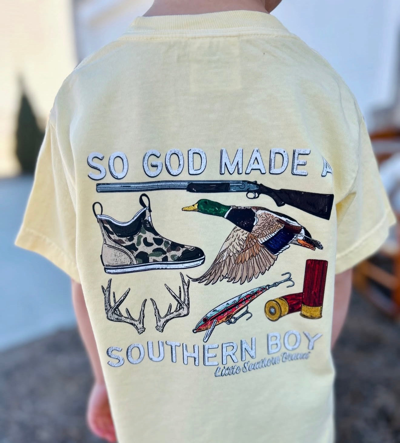 So God Made A Southern Boy - Comfort Colors