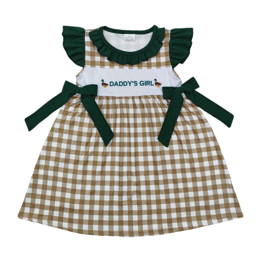 Daddy’s Girl Mallard Bow Dress