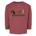 Duck, Turkey, Deer Long Sleeve - Rouge