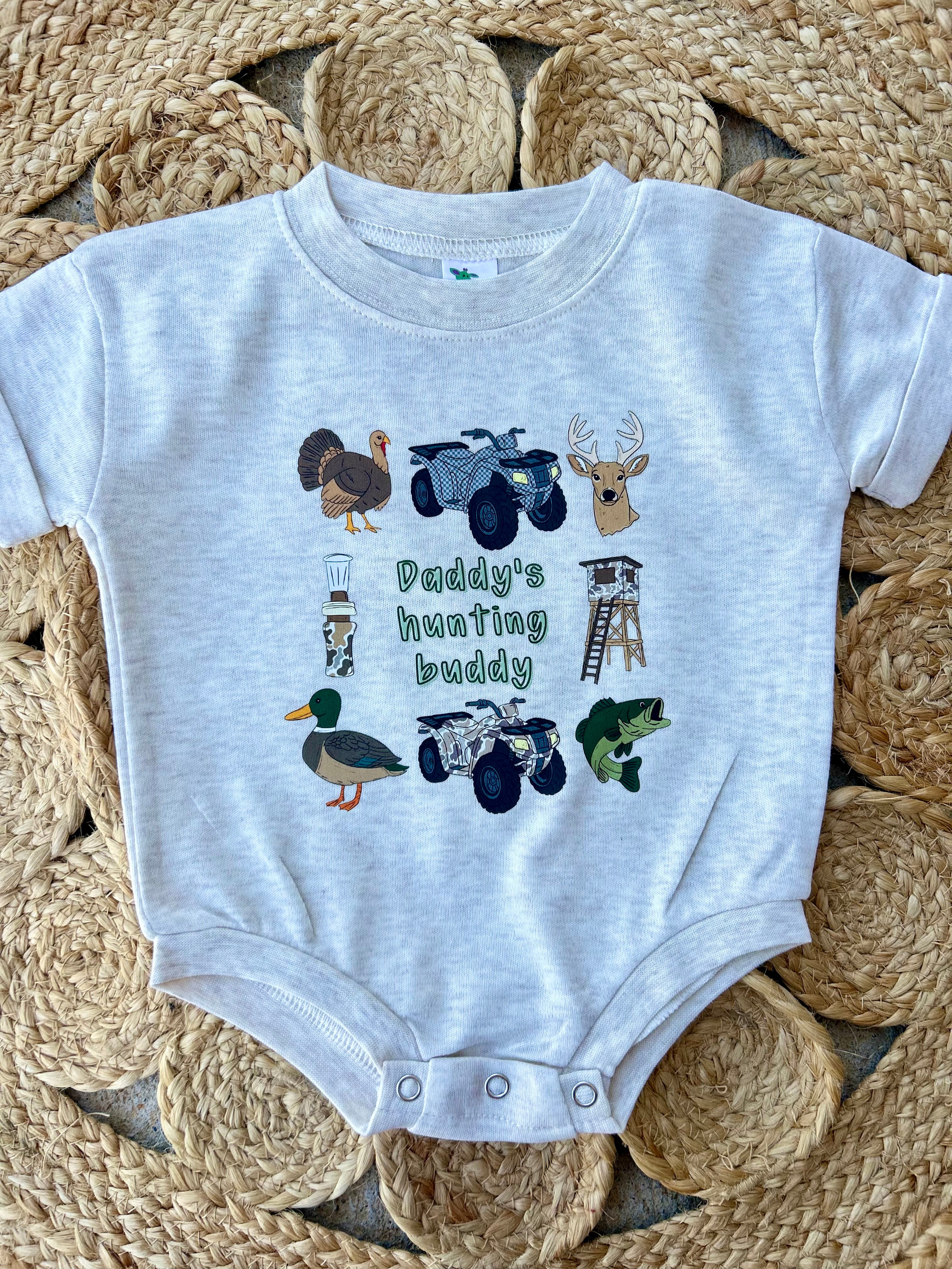 Daddy’s Hunting Buddy Doodles Name Plate