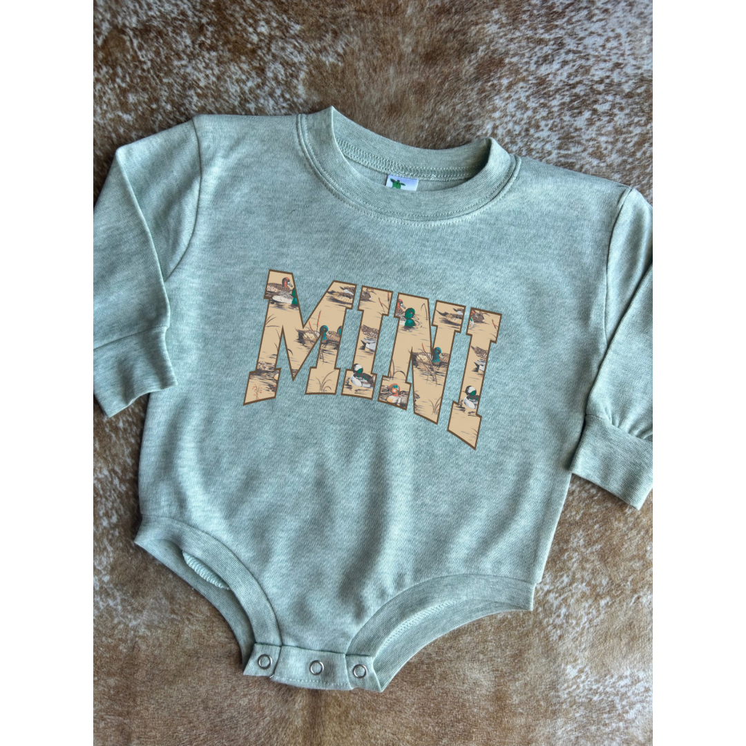 Duck Print MINI bubble (Matching MAMA design)