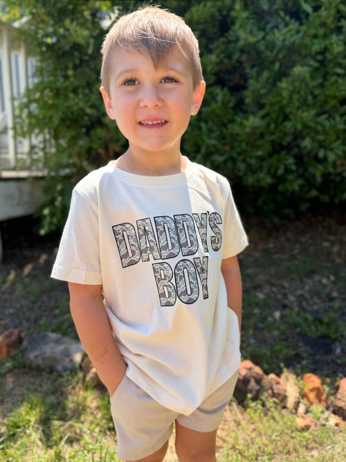 Camo Daddy’s Boy - Natural