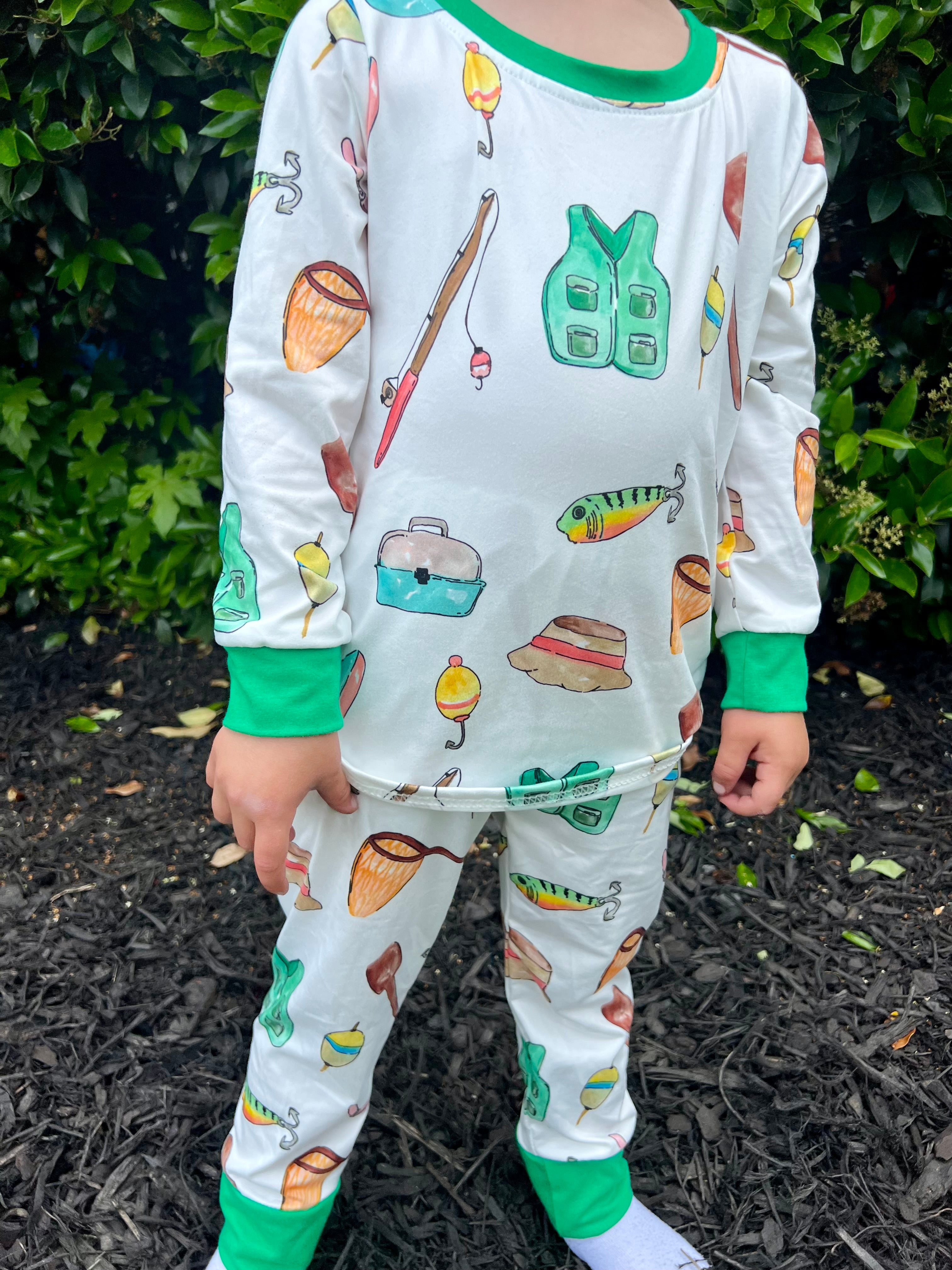 Watercolor Fishing Cozy Set - Preorder
