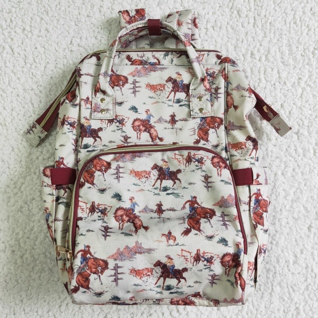 Western Cowboy Diaper Bag - *PRE ORDER* (ships within 2 weeks)