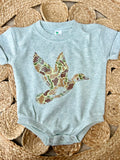 Sage Distressed Camo Duck Bubble