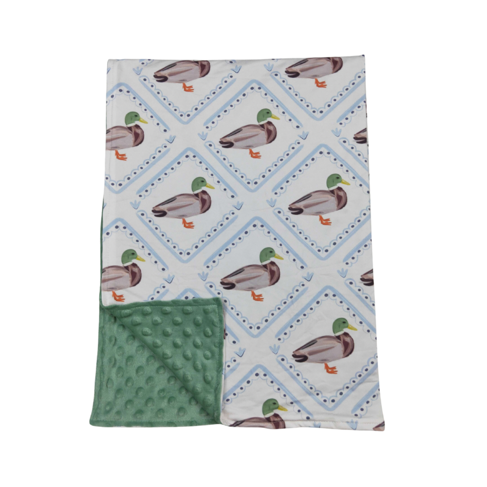 Preppy Duck Blanket