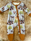 On The Farm Footie - Preorder